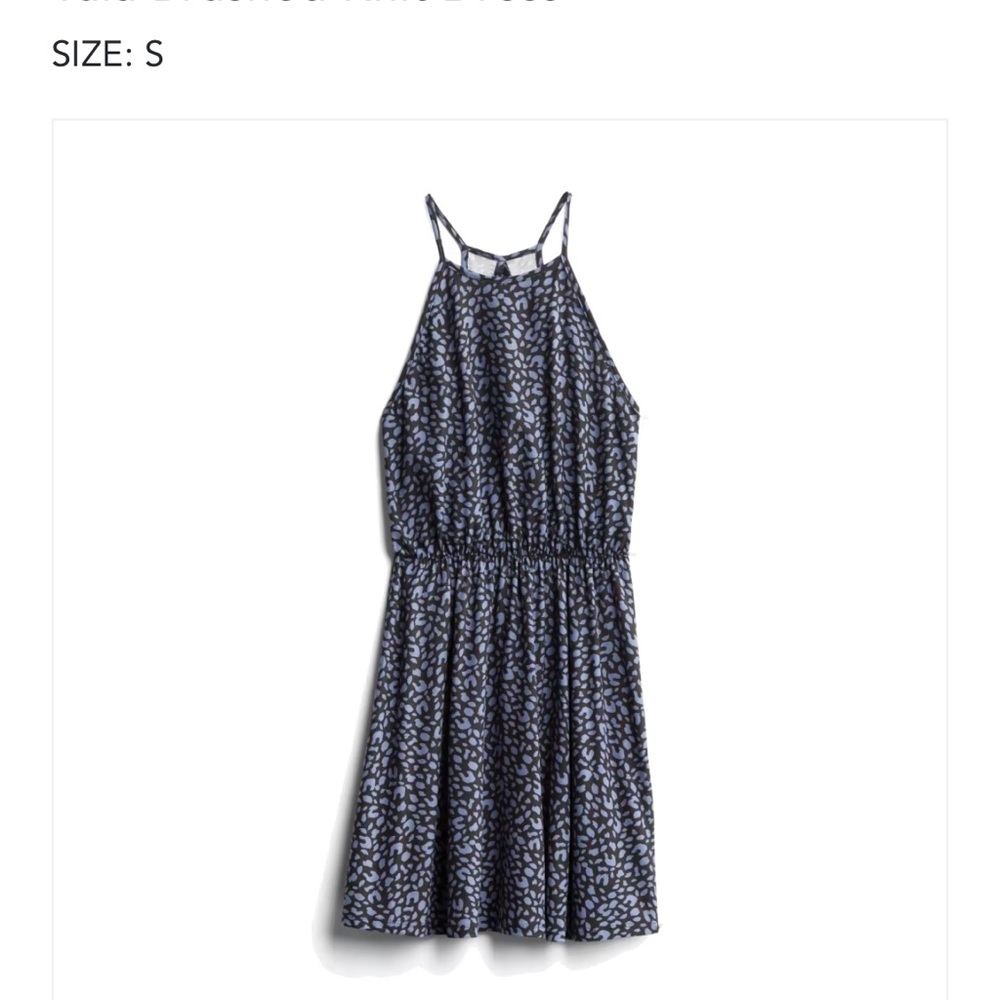 Knit halter dress